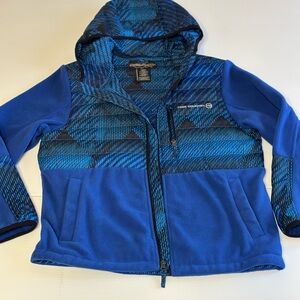 Free Country Blue Fleece Jacket